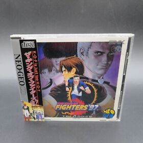 The King of Fighters 97 Neo Geo CD with Spine Card and Manual Japan NTSC-J