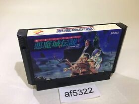 af5322 Castlevania 3 Dracula's Curse Akumajo Densetsu NES Famicom Japan