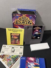 Terra Cresta NES Game CIB Box And Manual Tested