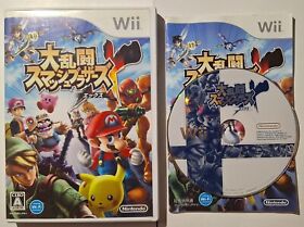 Super Smash Bros. Brawl Nintendo Wii NTSC-J Japanese Complete In Box CIB US