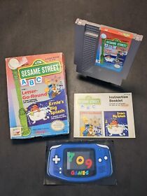Sesame Street ABC (Nintendo Entertainment System, 1989) NES CIB COMPLETE