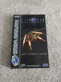 Firestorm Thunderhawk 2 Sega Saturn Game CIB Complete with Case + Manual