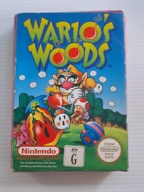 Wario Woods Nes Nintendo Entertainment System Complete Australian Release Rare
