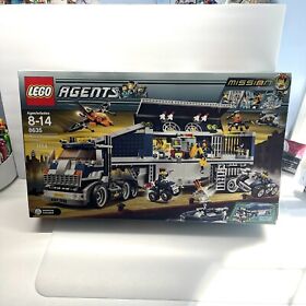 LEGO Agents (8635) Mobile Command Center Complete Set w/ Box & Manual