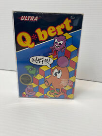 Nintendo NES Qbert Q*bert Complete in Box CIB *Authentic/Cleaned/Tested*