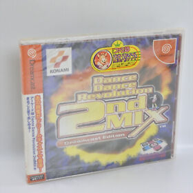 Dreamcast DANCE DANCE REVOLUTION 2nd MIX Unused 2153 Sega dc