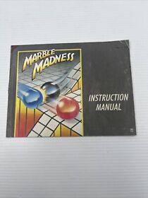 Marble Madness Nintendo NES Manual/Instruction Booklet AUS Genuine