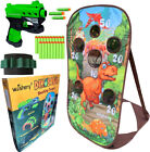 4FT Wishery Kids Dinosaur Target Shooting Game Toy Boys Foam Dart Blaster