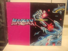 MAGMAX Nintendo NES Game Original 1988 Instruction Manual Booklet **ONLY**