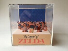 The Legend of Zelda Nintendo NES Classic First Dungeon Shadow Box Art 3.5"