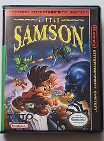 ESTUCHE SOLO Little Samson Nintendo NES Caja MEJOR CALIDAD DISPONIBLE