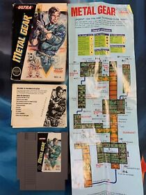 NES - Nintendo Entertainment System: Metal Gear - Ultra Games (Complete in Box)