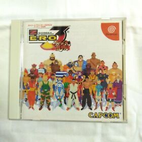 Street Fighter Alpha 3 Dreamcast Japanese Version Very Good GP