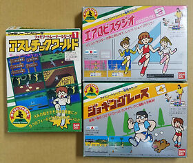 Nintendo Famicom Athletic World AEROBI STUDIO Jogging Race Family Trainer