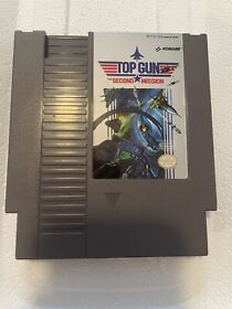 Top Gun The Second Mission NES (Nintendo NES 1990 Konami, Inc.) Video Game 🎮