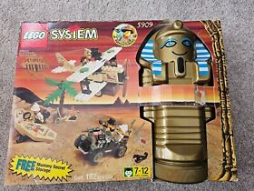 Lego 5909 Treasure Raiders w/Mummy Storage Adventurers Desert 100% WITH BOX- HTF