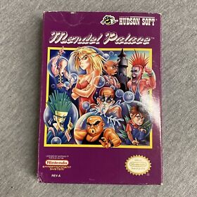Mendel Palace (Nintendo Entertainment System, 1990) NES [Box Only]