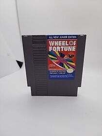 Nintendo NES Wheel Of Fortune Junior Edition Game Tested Works