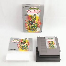 Teenage Mutant Hero Turtles 2 The Arcade Game NES Nintendo in scatola completo PAL