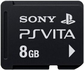 SONY PS Vita PlayStation Vita 8GB Memory Card "Excellent" From USA