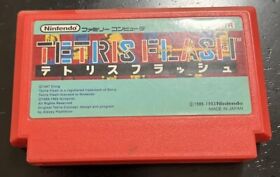 TETRIS FLASH NES FC Nintendo Famicom Japanese Version