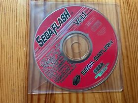 Sega Flash Vol 1 Demo Disc Only - Sega Saturn Game - PAL - Die Hard Arcade