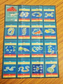 Conflict Guide Map VIC-C3-US NES Nintendo Insert Poster Only