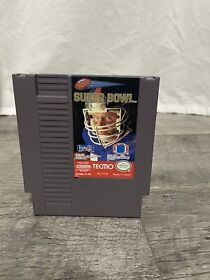 Tecmo Super Bowl -- NES Nintendo NFL Football Original Authentic Game Tested