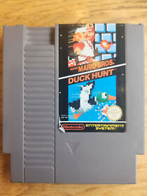 Super Mario Bros/Duck Hunt (Nintendo NES) *NESSUNA SCATOLA o MANUALE* PER COLLEZIONISTI 