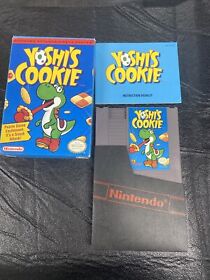 Nes - Yoshi's Cookie Nintendo Entertainment System Complete #1026
