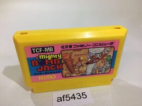 af5435 Mighty Bomb Jack NES Famicom Japan