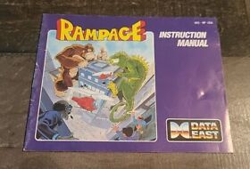 Rampage Nintendo NES Manual Only
