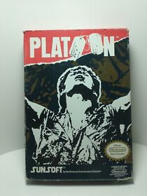 Platoon | Nintendo NES Authentic/Original CIB Complete