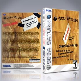 Sega Saturn Custom Case - NO GAME - Bootleg Sampler