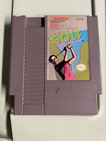 Bandai Golf: Challenge Pebble Beach (NES, 1989) Catridge Only