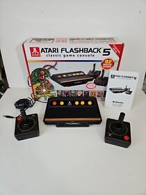 Atari Flashback 5 Classic Video Game Console-Collector's Edition 92 Games-In Box