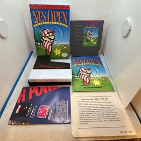 Golf NES Open Tournament en caja completo en caja casi como nuevo hermoso (Nintendo)