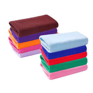  10 Pcs/pack Microfiber Towels Face Mini Washcloths Cleaning Rags Quick Dry