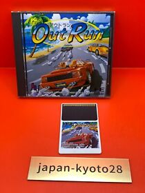 Out Run Hu Card NEC PC Engine From Japan