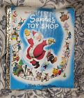 Santa's Toy Shop Disney Christmas Little Golden Book Hard Cover, Very Good 1981