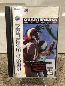 Quarterback Attack With Mike Ditka (Sega Saturn, 1995) Complete Tested