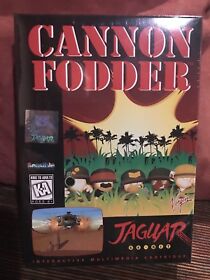CANNON FODDER Atari Jaguar NEW Factory Shrink-wrap
