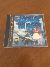 Neo Geo SONIC WINGS 2 / AERO FIGHTERS 2 SNK for Neogeo CD SNK SPINE CARD
