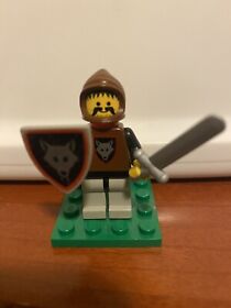 LEGO Castle Black Knights: Wolfpack Sword Shield CAPE, cas252 6086 1992 Kingdoms