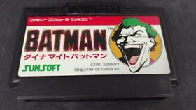 Famicom Soft Dynamite Batman SUNSOFT Nintendo