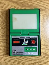 Nintendo Game & Watch Popeye  Panorama Screen Tested Working USED Good condition