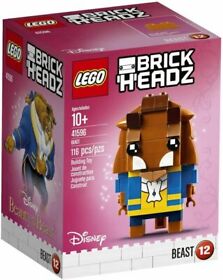 LEGO BRICKHEADZ: Beast (41596) New Sealed Retired Beauty And The Beadt Free Ship