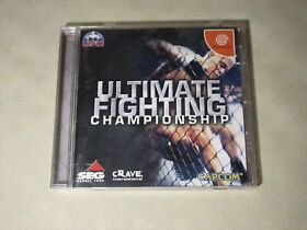 Ultimate Fighting Championship Sega Dreamcast DC 2000 used game tested Japan
