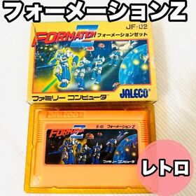 Formation Z Nintendo Famicom FC NES Japan Retro Video Game w/Box Manual Used