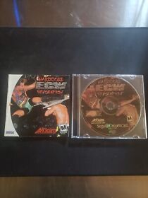 ECW: Hardcore Revolution (Sega Dreamcast, 2000) Game Disc And Manual Only 